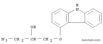 Molecular Structure of 1253696-17-1 (4-[1'-(3'-Azido-1',2'-propanediol)]carbazole)